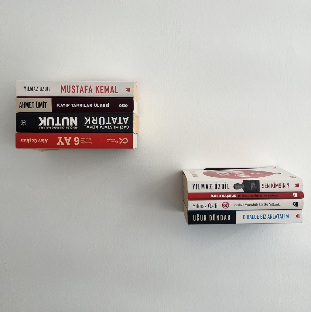 Minimalist Invisible Bookshelf | Modern Metal Wall Shelf