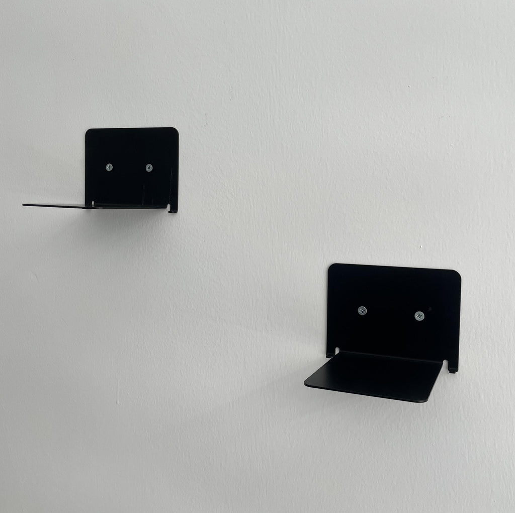 Minimalist Invisible Bookshelf | Modern Metal Wall Shelf