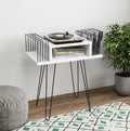 Record Player Stand : Vinyl Console Cabinet - LP Storage Rack - Handmade Music Furniture.