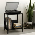 Record player rack, Turntable Stand, Compact album storage unit